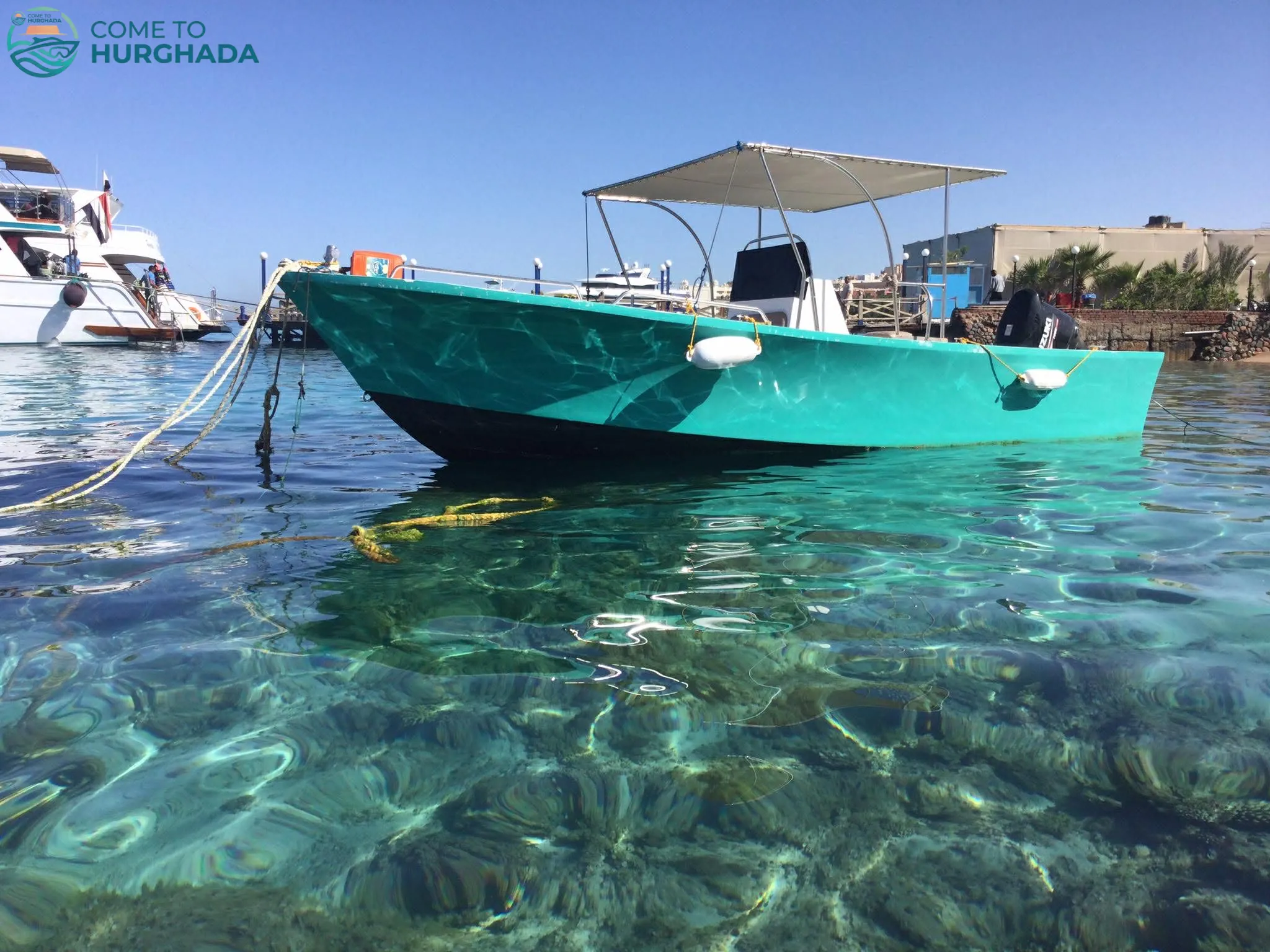 Private Speedboat Trip in Hurghada to Orange Bay, Magawish Island, Hula Hula Island & More Red Sea Islands
